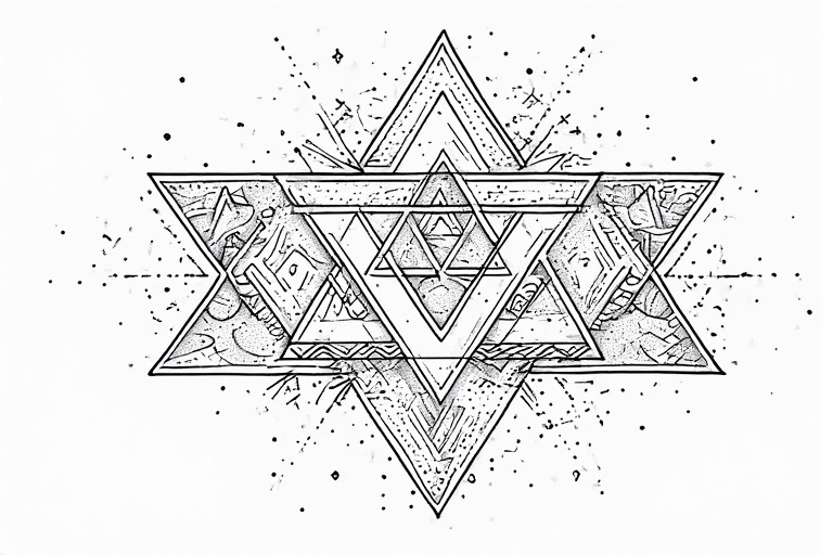 Tattoo flash: Star of David SG